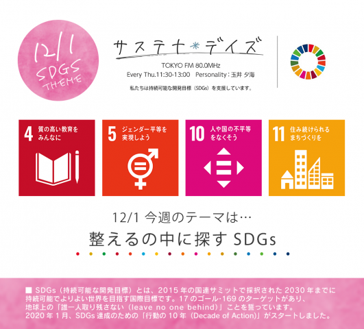 サステナ＊デイズ2022年12月1日 第135回はこちらから聞けます！