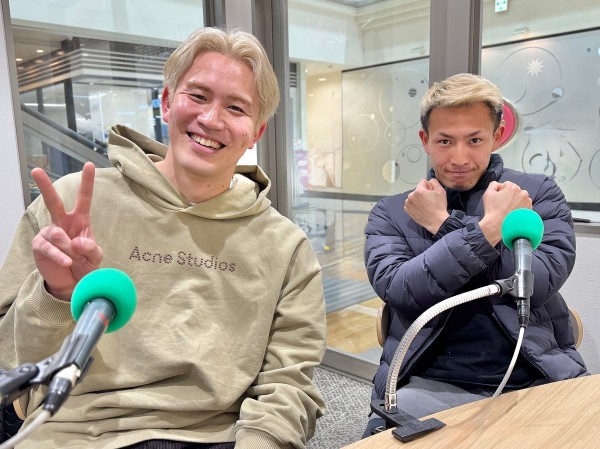 GK1 茂木 秀 選手、FW11 佐々木 快 選手 【１週目】