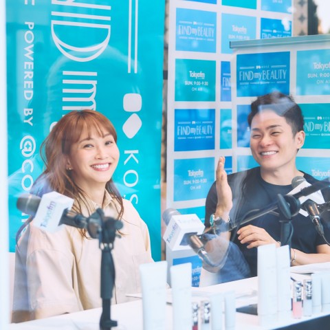 藤本美貴 新CM出演の藤本美貴さん登壇！庄司智春さんも駆けつけ、「お金の
