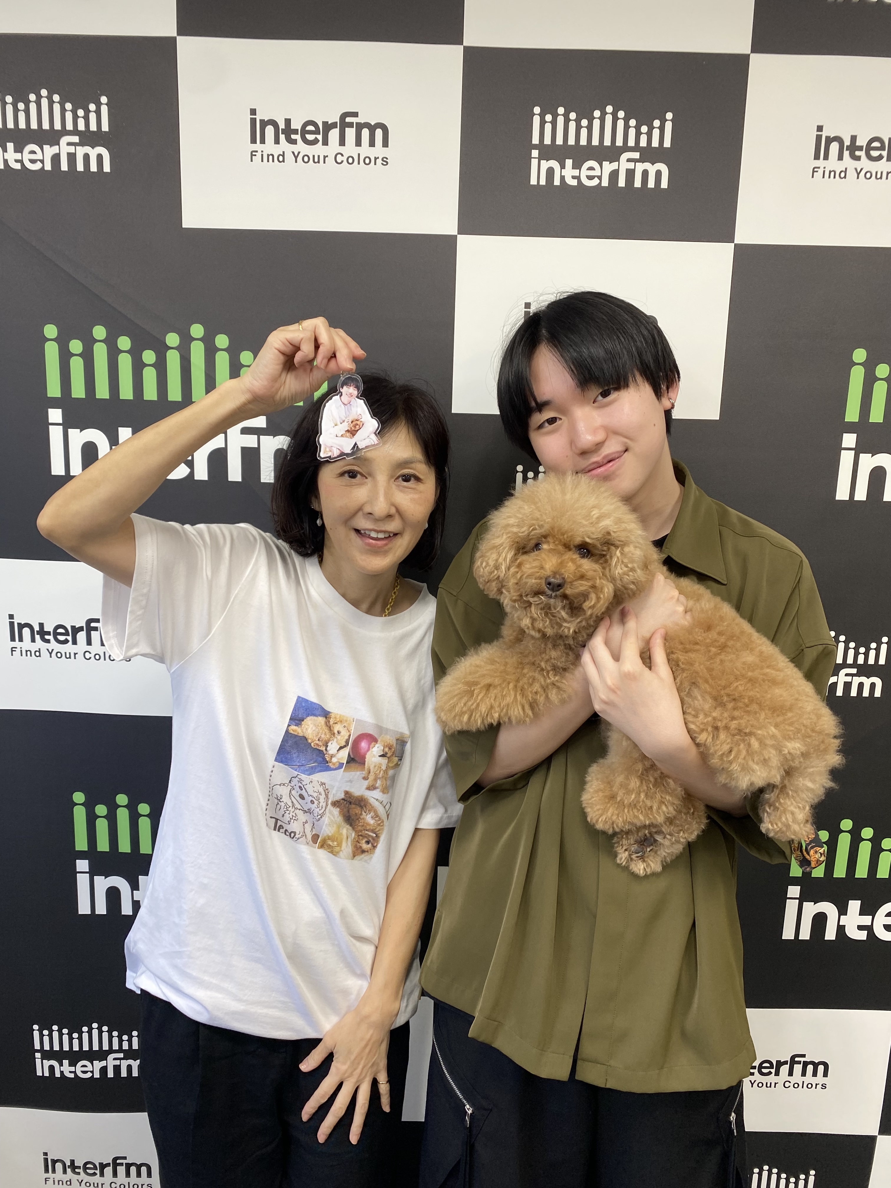 石橋陽彩　✖️ テコやん（🐾）「朝みみ！PF 」２週目　／　声優のお仕事現場のこと　