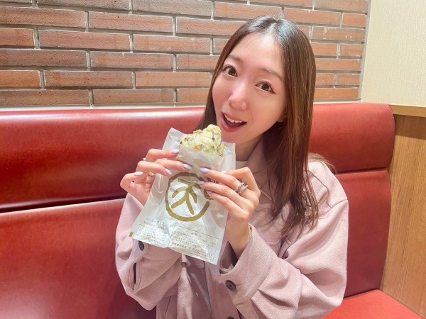 珍しい組み合わせ？！　関越自動車道　上里SA上り「えびまいたけ天」