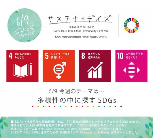 サステナ＊デイズ2022年6月9日 第112回はこちらから聞けます！