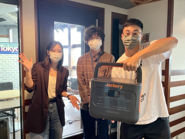 【NEW TREND ONE】10/3 『Jackeryのポータブル電源』