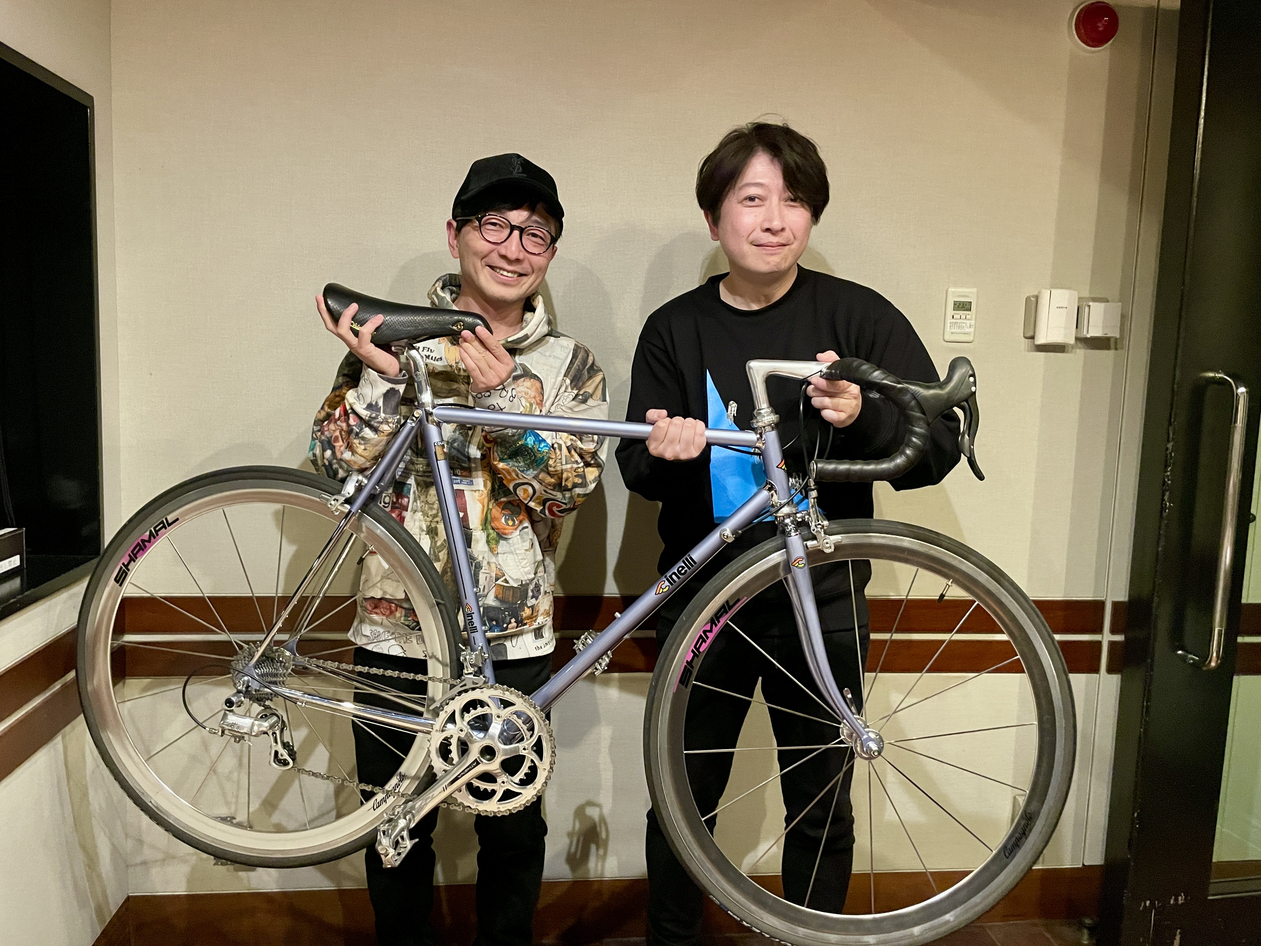 ついに…自転車が完成！！！！声優の小野大輔さんをお迎えしました！