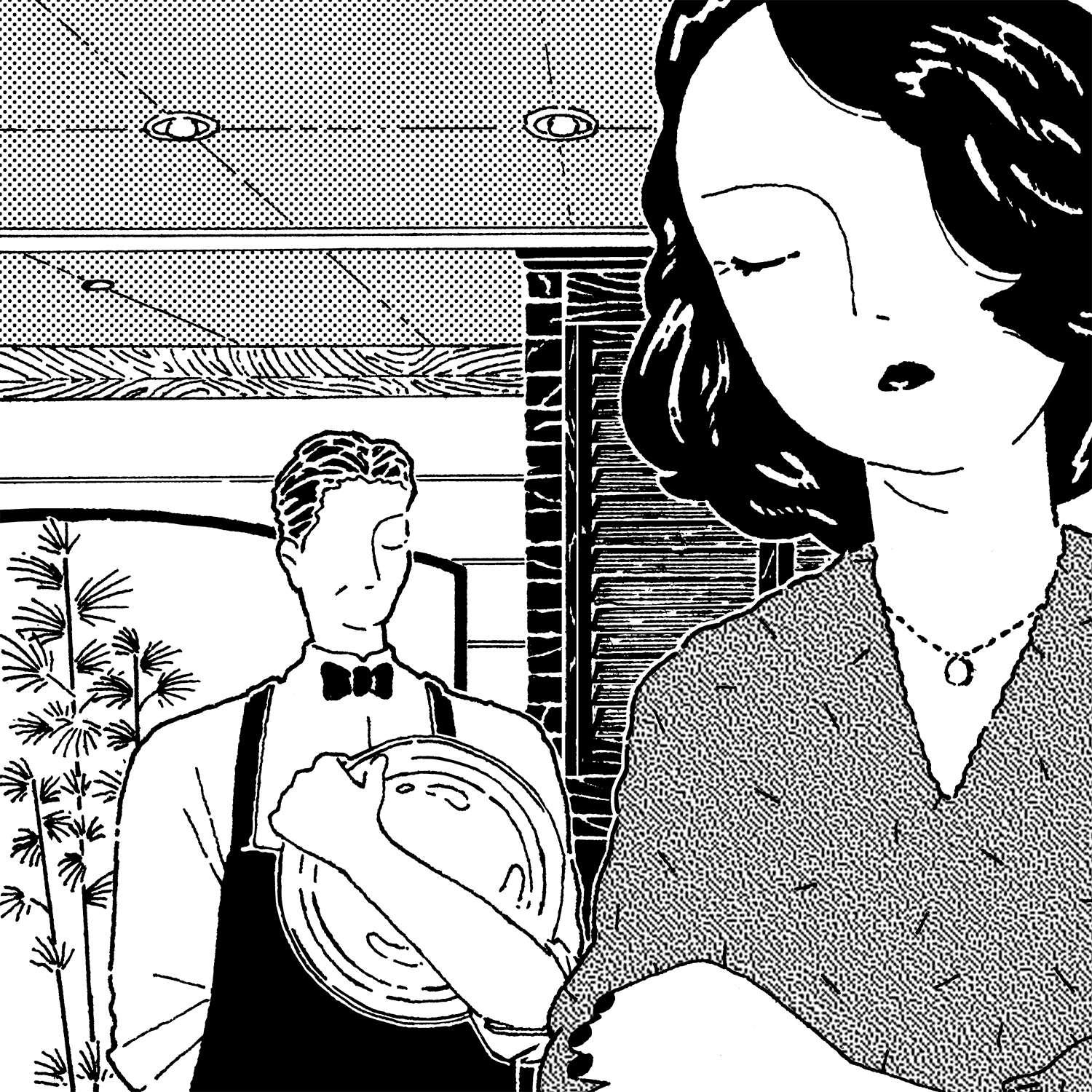 コーヒー＆あんぱん