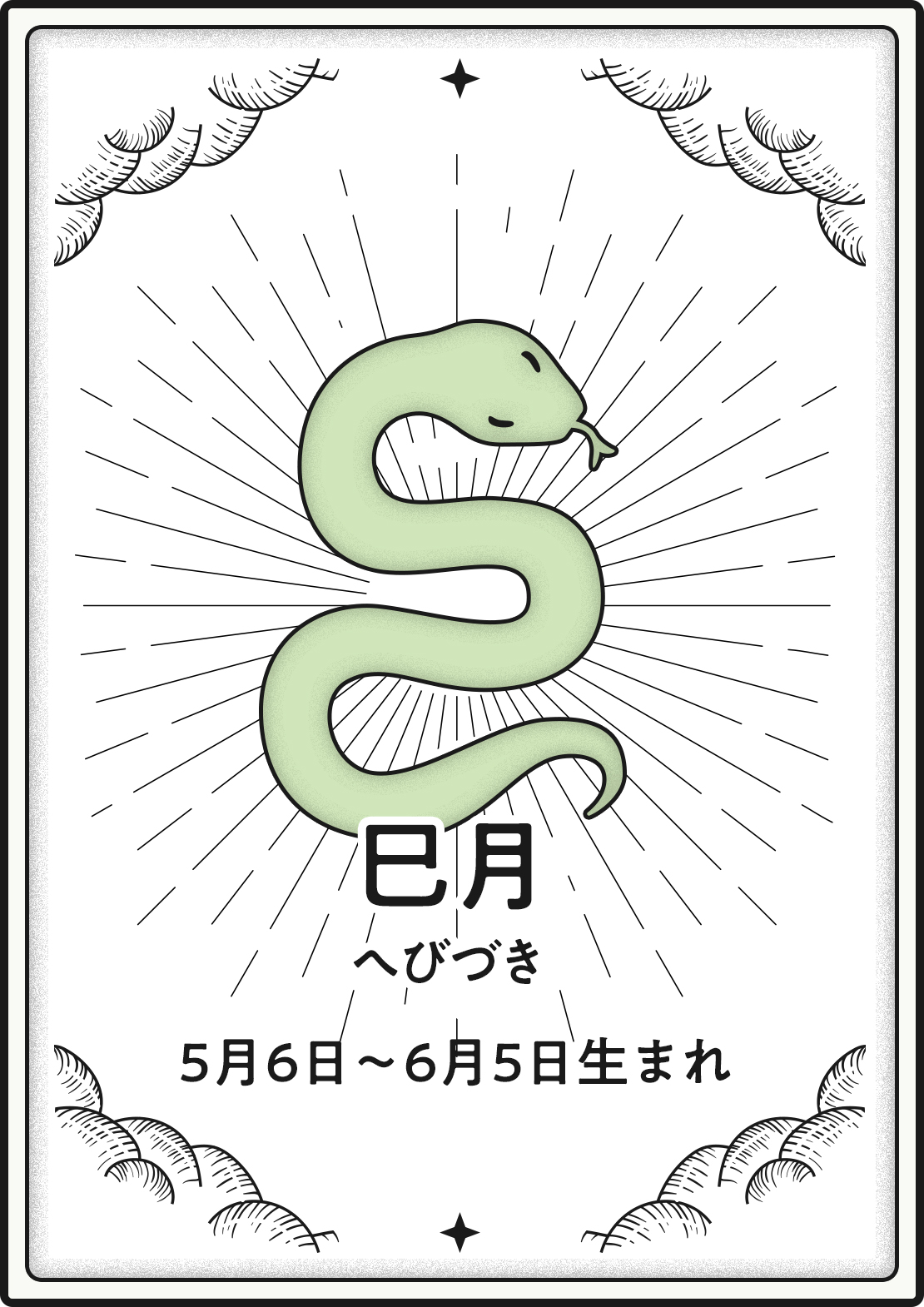 《5月6日～6月5日生まれの巳月のみなさんの2024年の運勢》