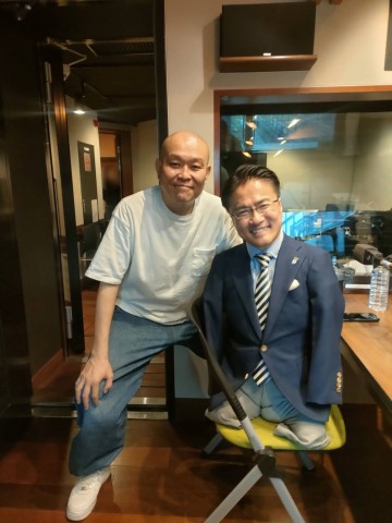 千原せいじさんと、乙武洋匡さんの話を盗み聞き・・・3年前から進歩したふたりの再会トーク
