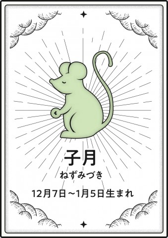 《12月7日～1月5日生まれの子月のみなさんの2024年の運勢》