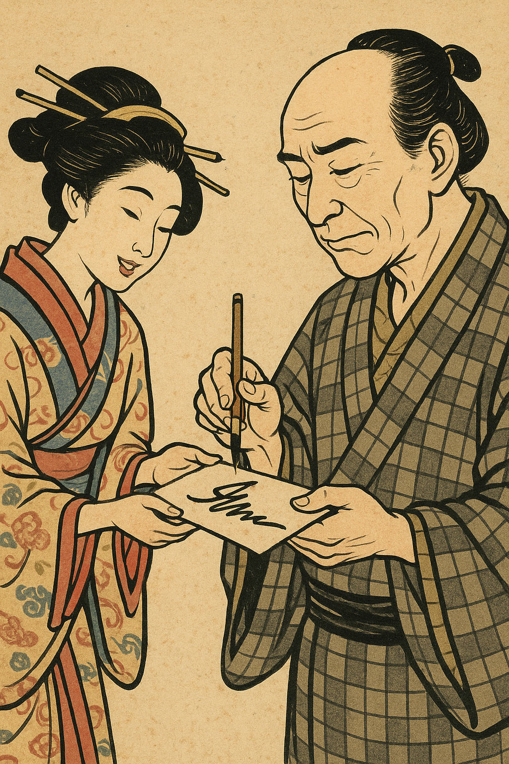 有名人のサイン。本当に欲しい？