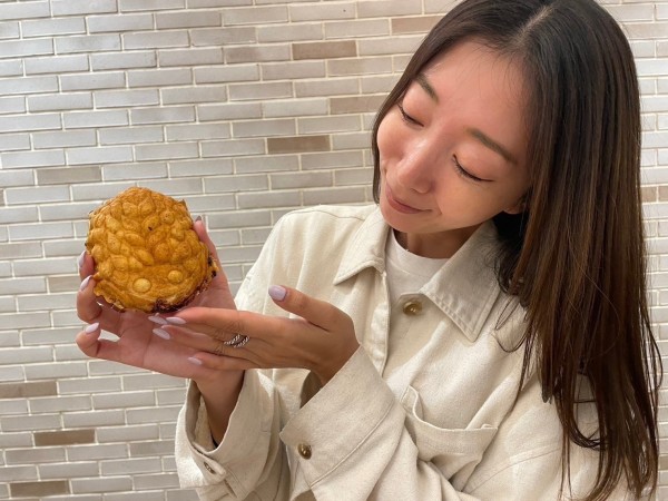まるで手軽なお好み焼き？！　関越自動車道　上里SA下り「こむぎっち焼　お好み焼き風」