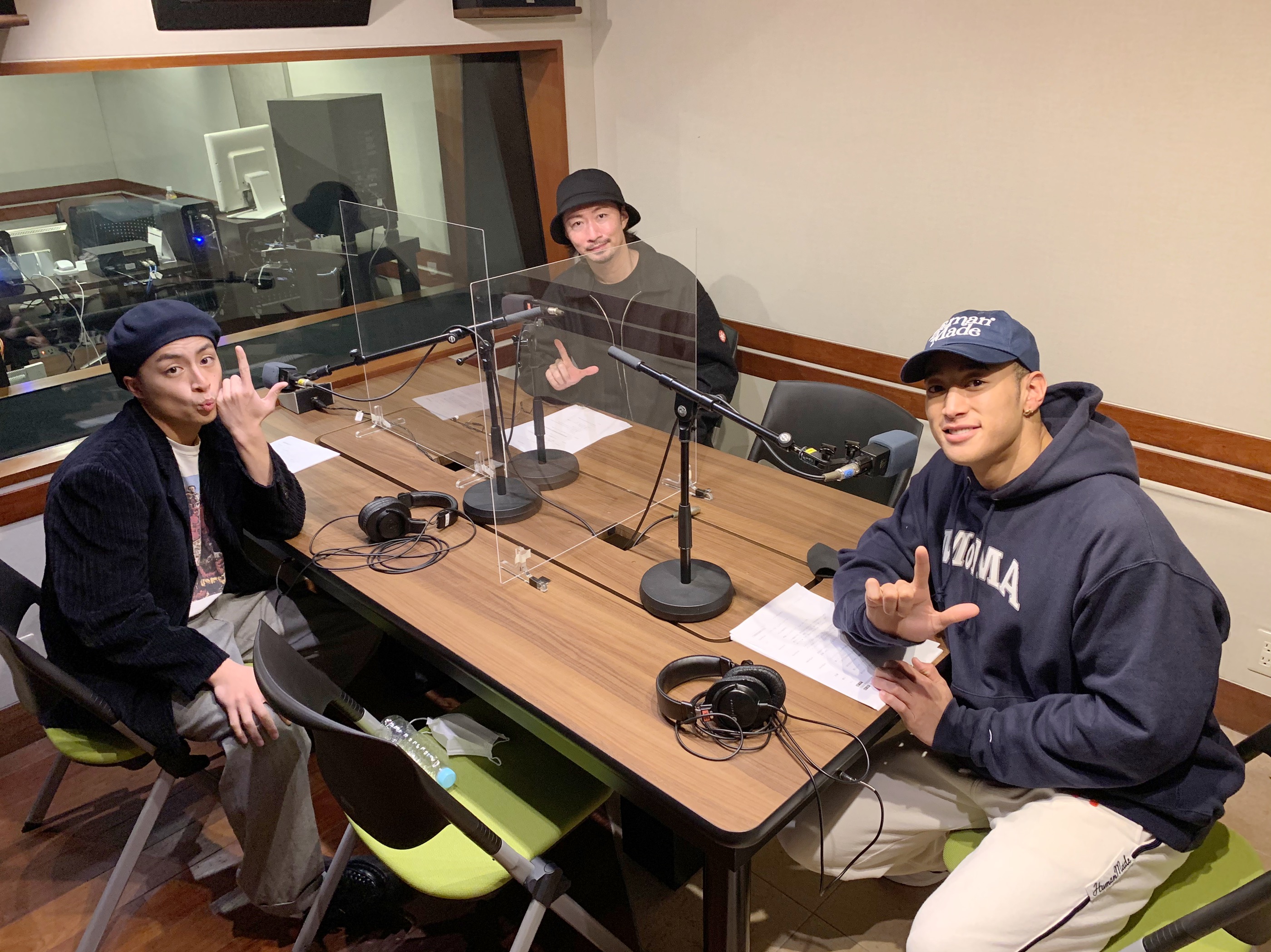 収録後のオフトーク。「当たり前がなくなった分、新しい当たり前ができてきてる」