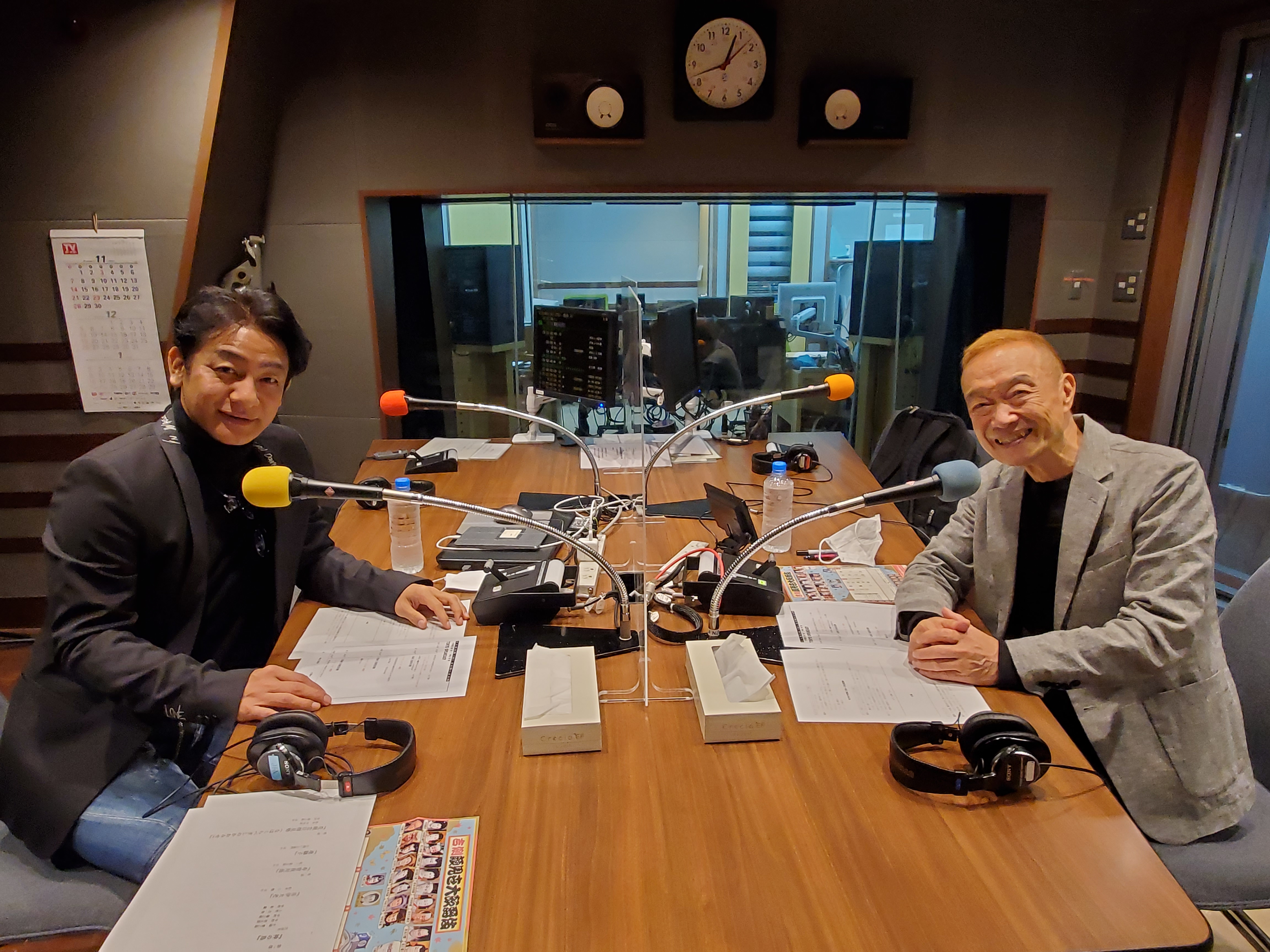 片岡愛之助さんと神谷明さんの話を盗み聞き・・・20年来のお付き合い、お互いの仕事の話から大好きなシティーハンターの話