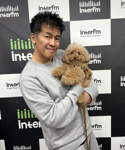 朝みみ！トーク　百獣の王🦁武井壮さんに抱かれたTECO🐶羨ましいぞ！　