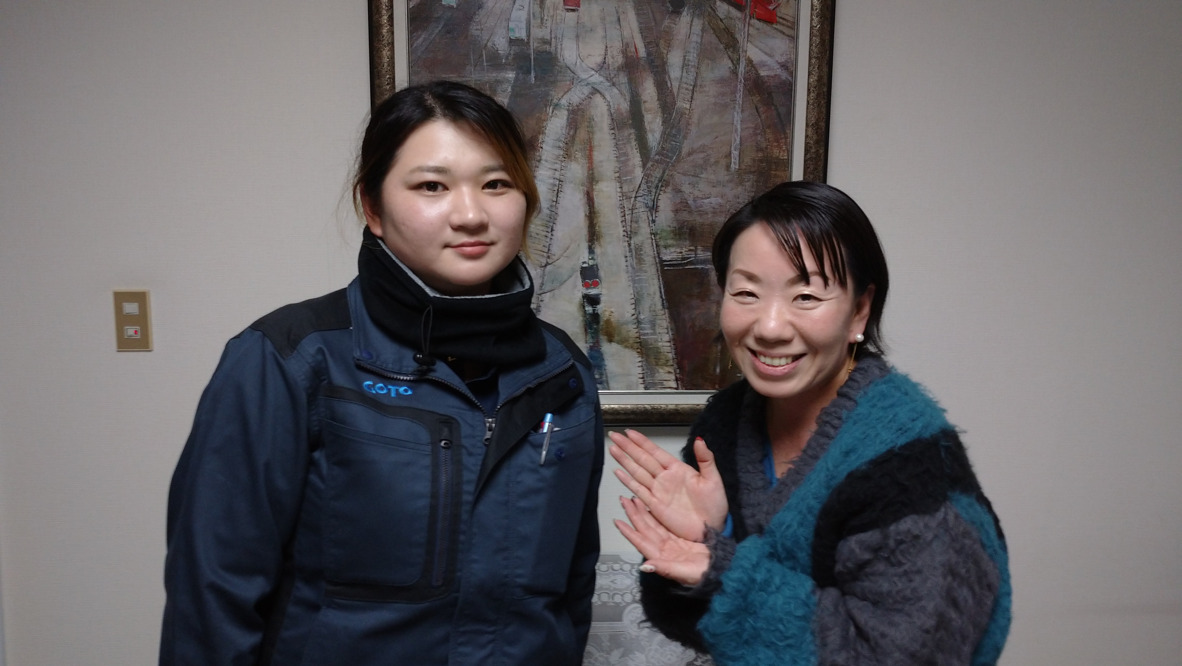 １月５日放送　株式会社後藤組　小野唯吹さん