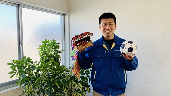 Vol.100 三木町から、ダンボールでサッカー日本代表オフィシャルグッズを制作している（株）グッドワークをご紹介！（240228OA）