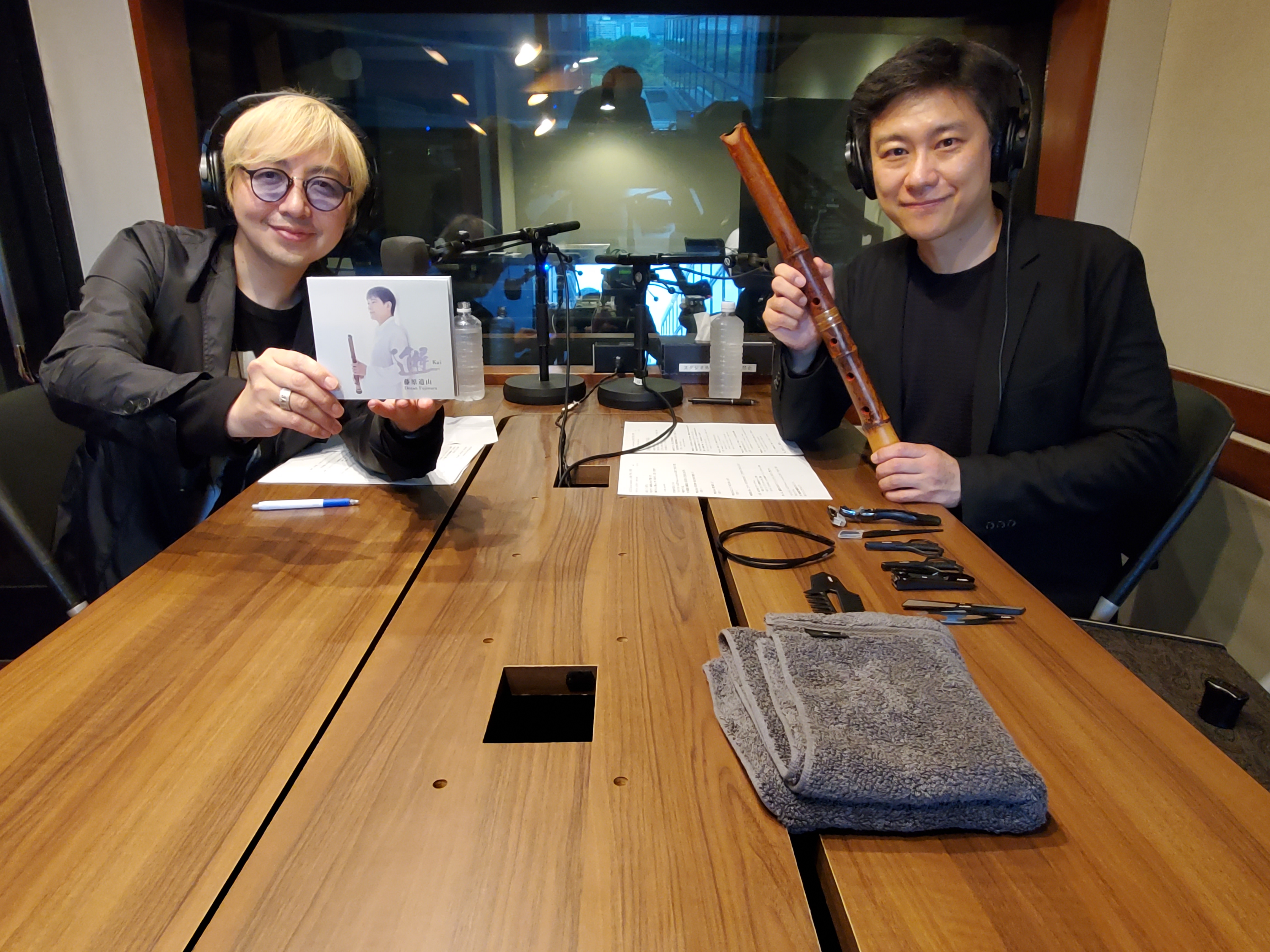 2025年6月14日第146回ゲスト 尺八演奏家・藤原道山さん