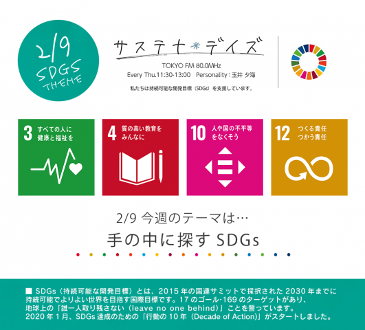 サステナ＊デイズ2023年2月9日 第144回はこちらから聞けます！