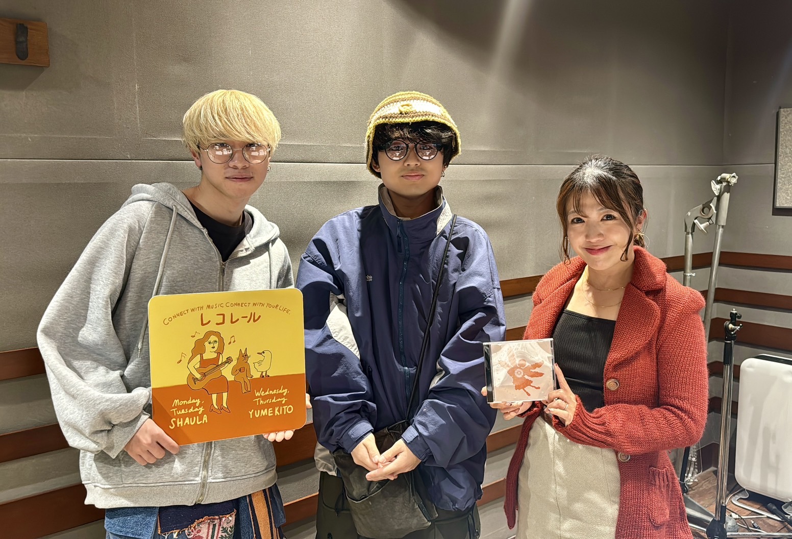 12月4日(木)ゲスト：クジラ夜の街の佐伯隼也さんと秦愛翔さん！！