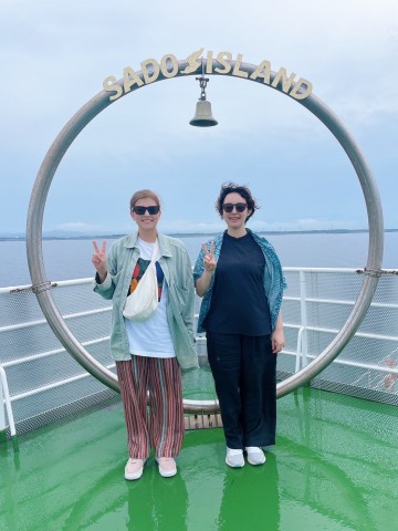 6月29日 サタナビ in 佐渡市 Sayaka  & Mika