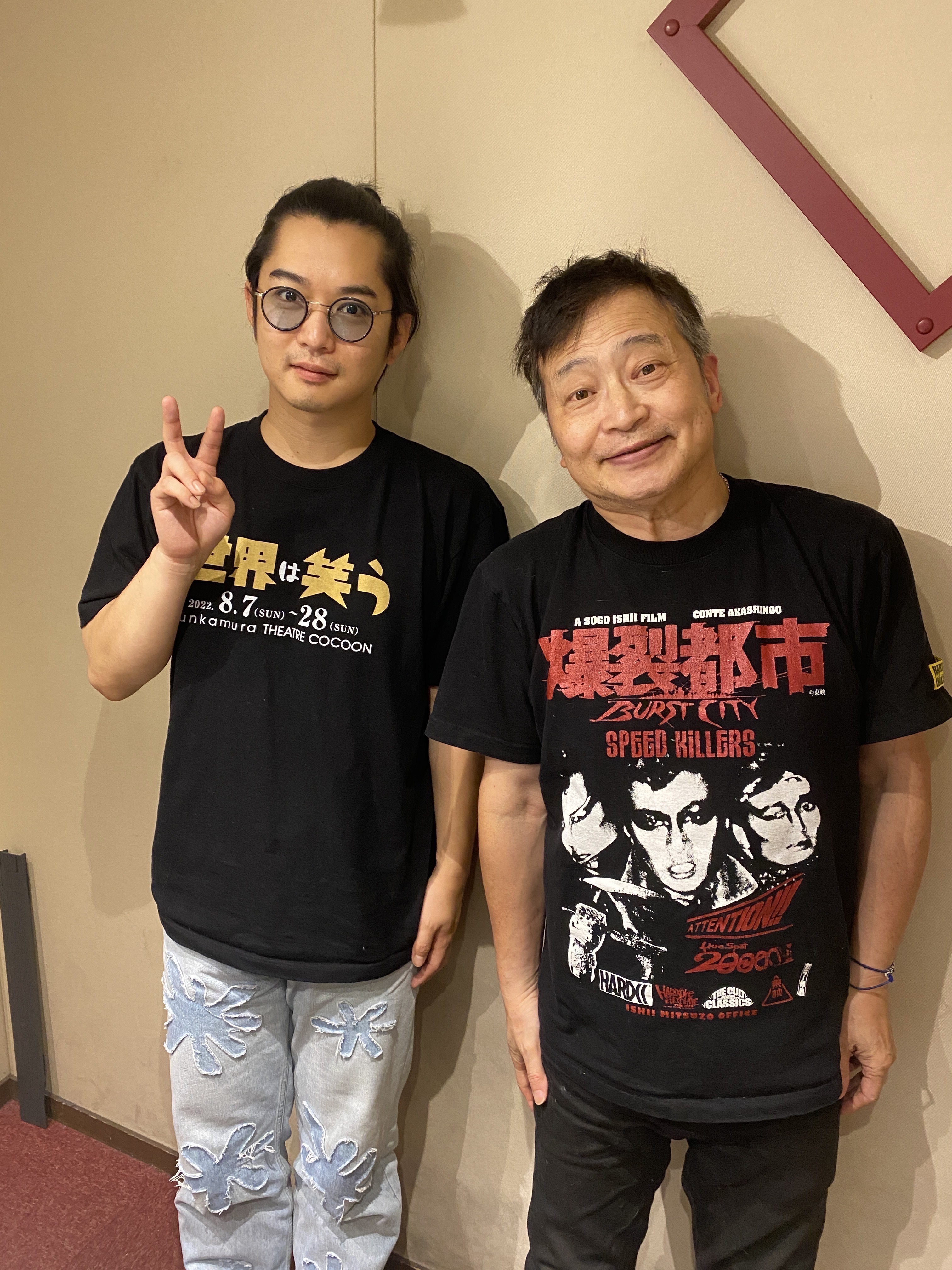 ラサール石井さんと千葉雄大さんの話を盗み聞き・・・舞台「世界は笑う」の話から昭和歌謡の話まで