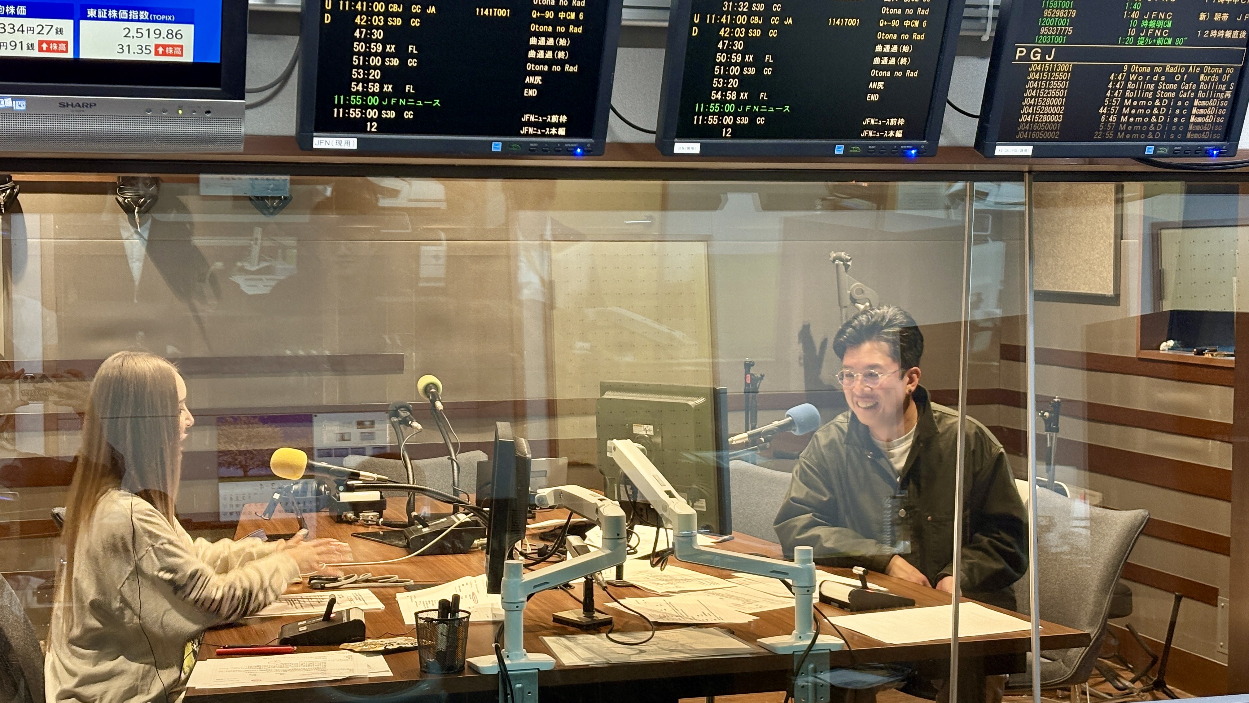 新入社員の方が見学に！