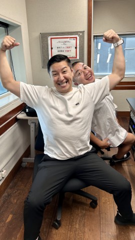 #117 朝メチャクチャ食う松尾と夜めっさ食う長田