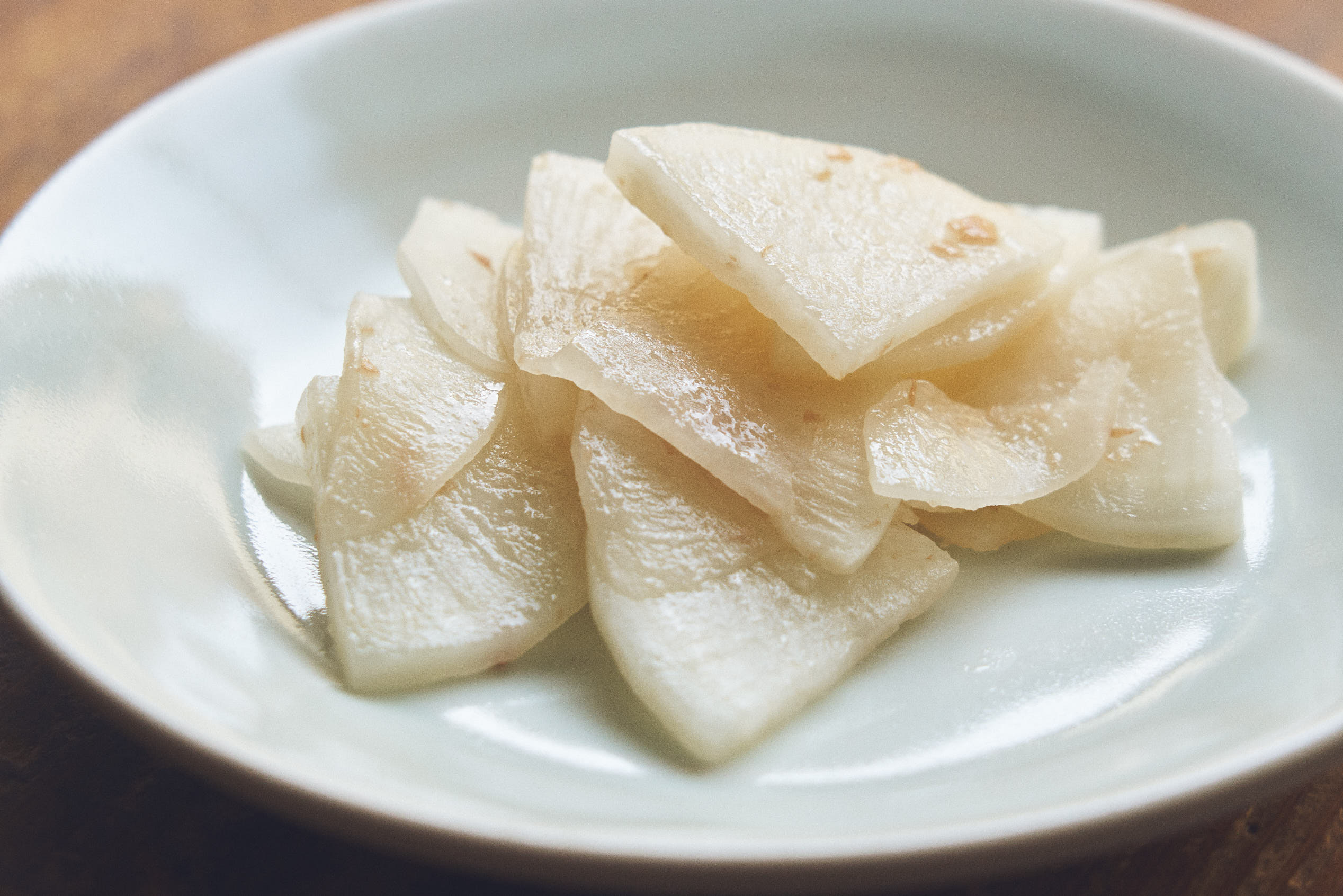 ３stepレシピ #014「大根の梅ナムル」