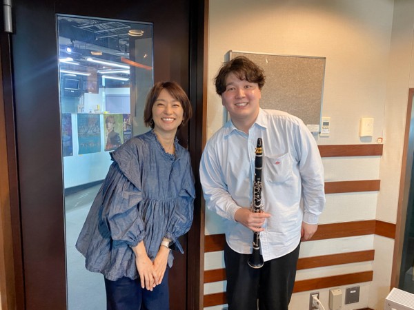 【INPEX presents BlueOcean  次くる クラシックアーティスト♪】4/28OA  クラリネット奏者の春田 傑さんがご登場！