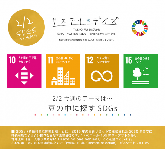 サステナ＊デイズ2023年2月2日 第143回はこちらから聞けます！