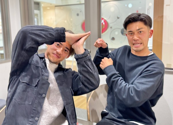 DF 5 石田崚真 選手、MF28 箱崎達也 選手 【１週目】