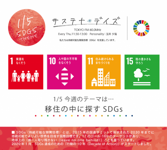 サステナ＊デイズ2023年1月5日 第139回はこちらから聞けます！