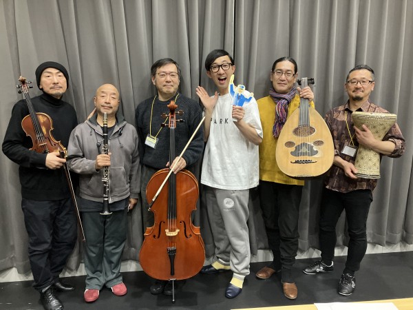 こがけんさん/警察音楽隊のみなさん/ミュージカル「バンズ・ヴィジット ～迷子の警察音楽隊」稽古場トーク！