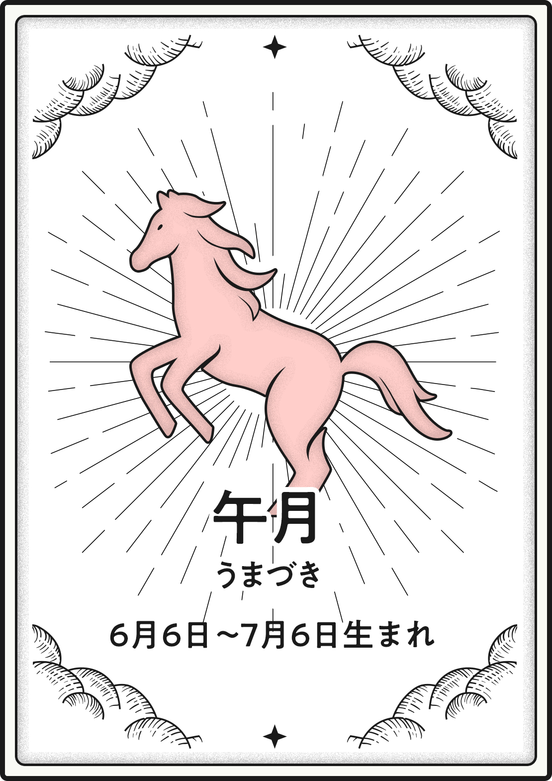 《6月6日～7月6日生まれの午月のみなさんの2024年の運勢》