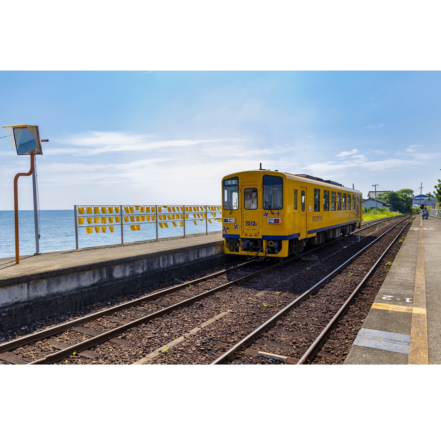 第４６回：「島原鉄道」　黄色い列車