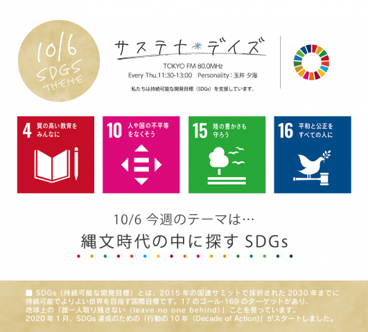 サステナ＊デイズ2022年10月6日 第128回はこちらから聞けます！