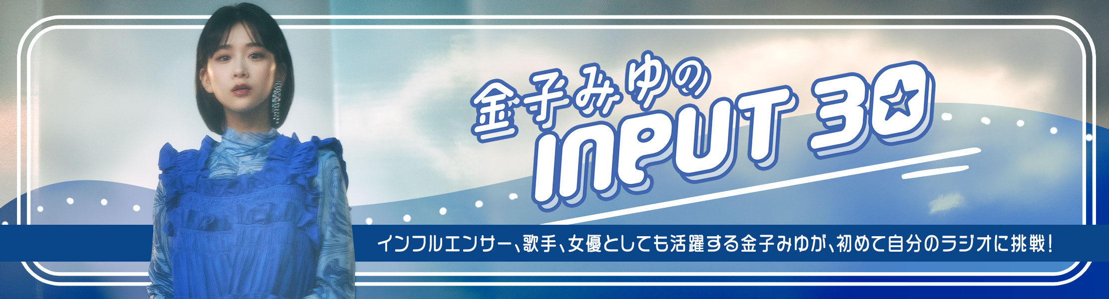 メッセージフォーム：金子みゆ の INPUT30